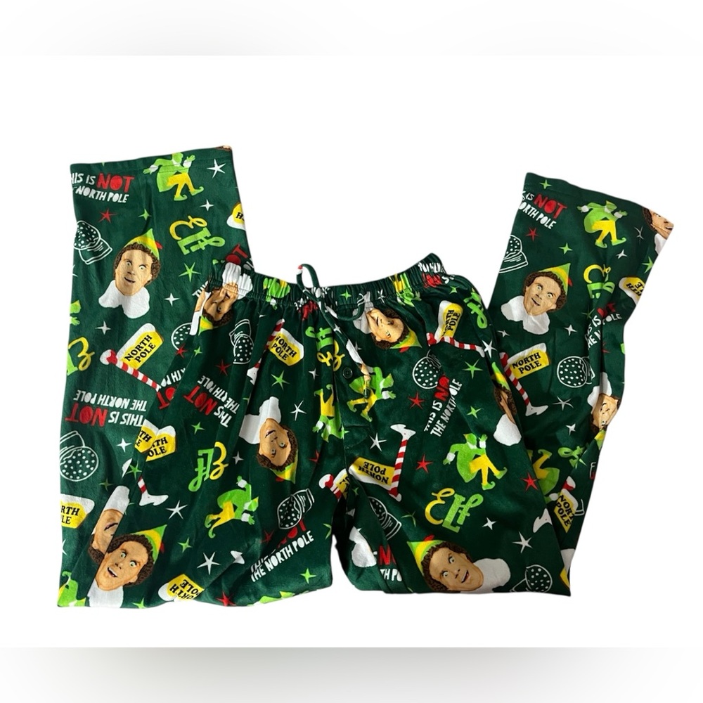 Elf Pajama Pants Size Medium